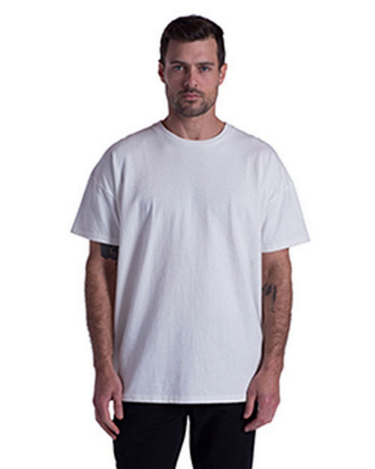 Us Blanks US3210 Men's Vintage Fit Heavyweight Cotton T-Shirt - Off White - S #vintage