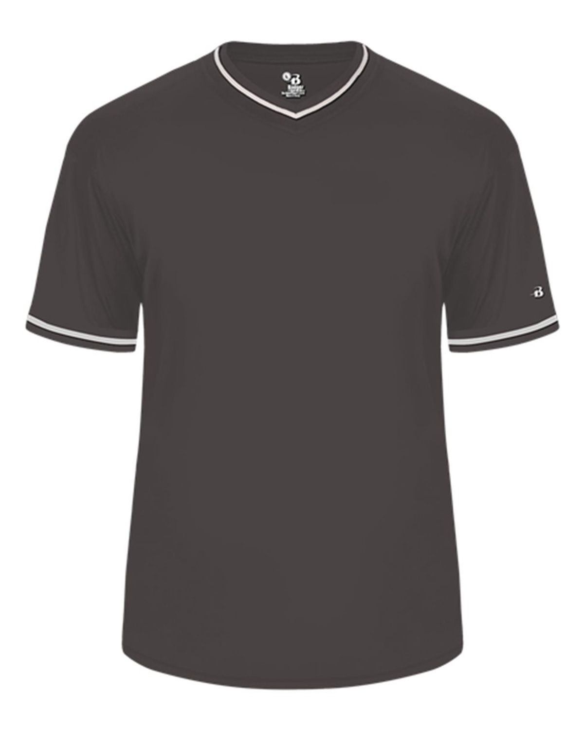 Badger 2974 Youth Vintage Jersey - Graphite/ Graphite/ White - XS #vintage