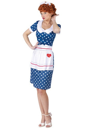 Become the vintage television star when you wear this Sassy I Love Lucy Costume! #vintage