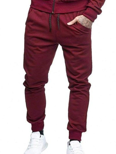 Solid Sports Jogger Pants #sports