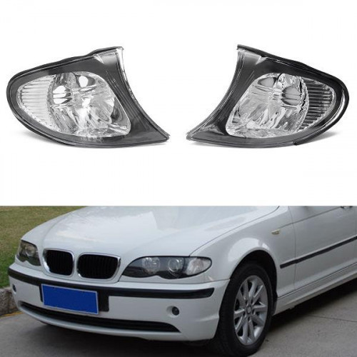 Pair Corner Lights Sidelight For BMW E46 3-Series 4DR 02-05 325i 330i Clear Lens Feature: 1. Dedicate for BMW E46 3 Series car conner light 2. Get your vehicle in good looking form. 3. Easy to install, durable in use. 4. Perfect replacement for your stock #bmw