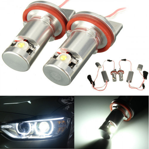 Features: - 100% Brand new and high quality - 3W each LED chip, 6W per light bulb - High quality Aluminum housing, heat protection to ensure the secure temperature range - Specially designed for BMW with No Warning Errors code, bulb-out warning message; N #bmw