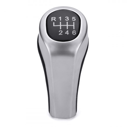 Feature: 1. With chrome silver plated trim finish and 5/6 speed scheme on top. 2. Unique stylish design. It also can add a luxury and fashionable look to your car. 3. Easy to install, remove (twist, unscrew) your old gear knob.Then insert the knob back to #bmw