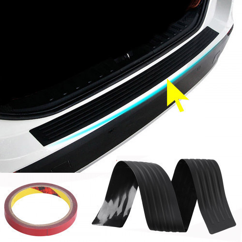 Specification: Product Name: Car Door Sill Guard Color: Black Material: PVC Rubber Placement on Vehicle: Array Size: 104x8.5x0.3cm / 41'x3.35' Features: 1. Well fit, easy installation 2. Decorate car appearances and make your car particular and unique 3. #bmw
