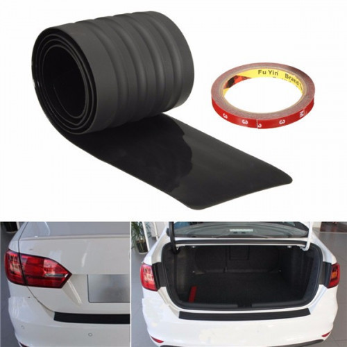 Rubber Rear Bumper Protector Trim Cover for VW Golf Passat Benz Audi BMW Mazda 91*7.8*0.3cm Condition: -100% brand new and high quality. -Rear bumper lip splitter side skirt extension lip. -Can cover existing scratches,give your car a diferent style. -Giv #bmw