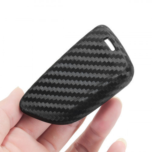 Specification: Material Silicone with Carbon Fiber Pattern Carbon Fiber Pattern Size 8.3*4.6*1.7cm Fitment For BMW 1/2/5 series X1 X5 X6 218i F48 F15 Note: 1. We provide clear pictures, measurements where possible. Please check as much as possible to make #bmw