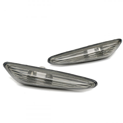 Features: -A pair of new side marker lights. -Perfect aftermarket replacements. -Professional installation is recommended. Specification: -Placement on Vehicle: Front, Left, Right -Shell Colour: Black -Lens Colour: Smoke -House Material: ABS & Polycarbona #bmw