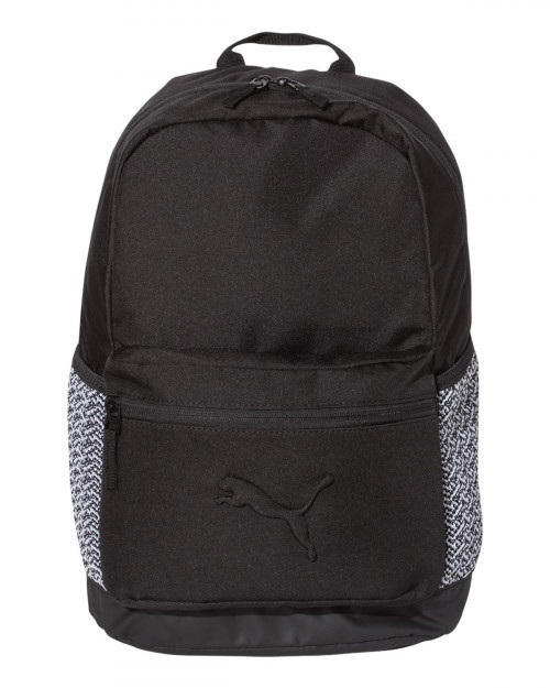 Puma PSC1041 25L 3D Puma Cat Backpack - Black/ Black - One Size #puma