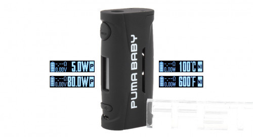 5-80W / 100-315'C(212-600'F) / 1*18650 / ABS #puma