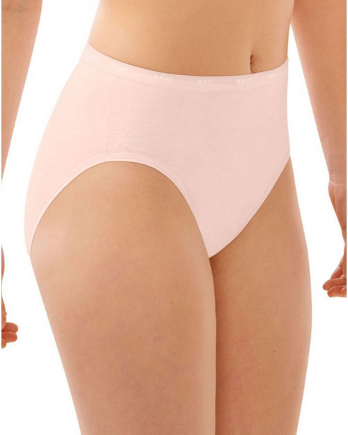 Bali DFFF62 Women's Full-Cut Fit Hi-Cut Panty - Silken Pink - 7 #cut