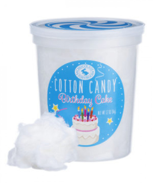 Birthday Cake Cotton Candy #candy