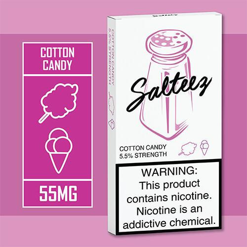 Salteez Pods - Cotton Candy (4 Pack) #candy
