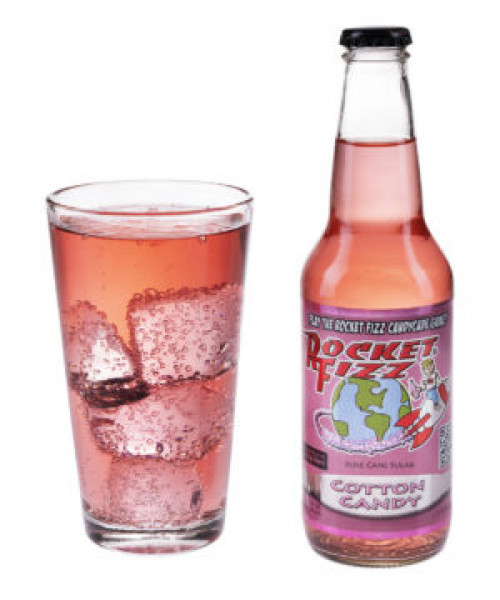 Cotton Candy Soda Pop #candy