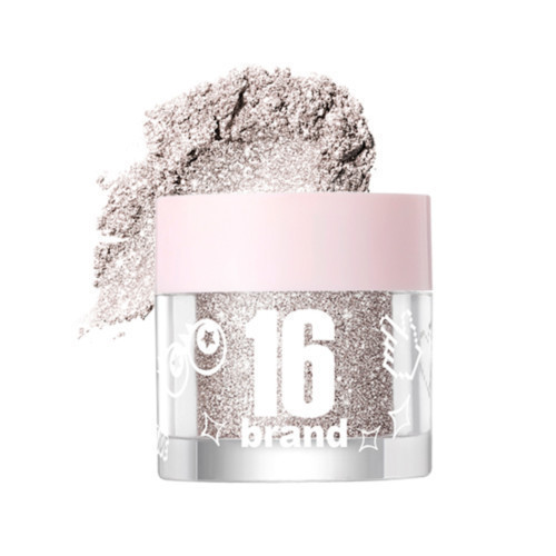 Versatile pearl powder can be used as a highlighter lip gloss blusher or nail glitter to create gorgeous shimmer. The smooth and buildable texture makes it easy to use for holiday makeup or daily wear. Contains shea butter to nourish skin. #candy
