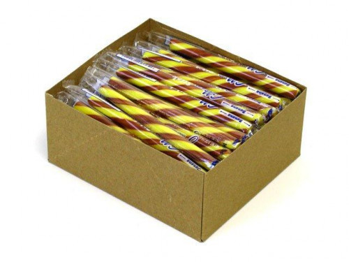 Each piece of old fashioned Stick Candy is individually wrapped, weighs 0.5 oz and is 5 inches long. Orders placed by midnight usually ship on the next business day.Please notice:Stick candy is very fragile and breakage may occur in shipment. We will do o #candy