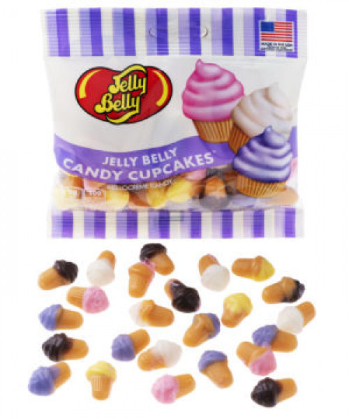 Jelly Belly Candy Cupcakes #candy