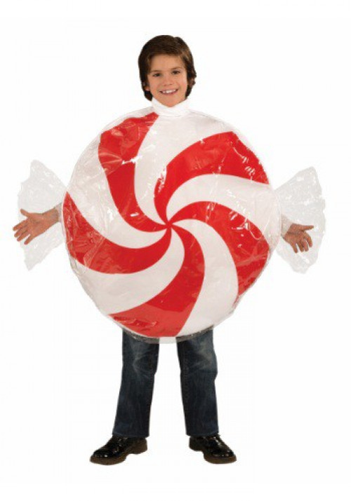 This Child Peppermint Candy Costume is a sweet treat! #candy