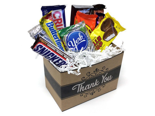 Chocolate and Nut Candy Lovers Gift Boxes in 8 colorful styles including Happy Birthday, Thank You and more.A beautiful gift for anyone who loves chocolate! Perfect for your neighbor, a Get Well gift, a Thank You gift, or just because. Each gift box inclu #candy