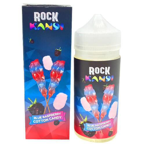 Rock Kandi eLiquids - Blue Raspberry Cotton Candy #candy
