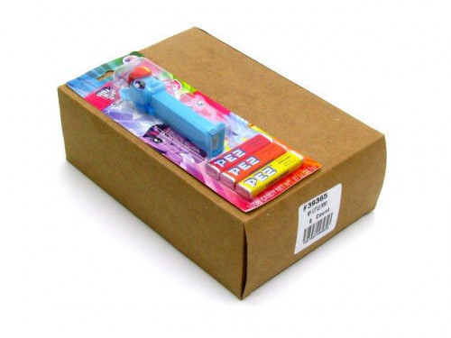 Pez dispenser in a blister pack with 3 refills. The characters are Pinkie Pie (pink), Rainbow Dash (blue) and Twilight Sparkle (purple). Each box is packed totally at random by the manufacturer. The selection you receive may not contain one shown in the p #candy