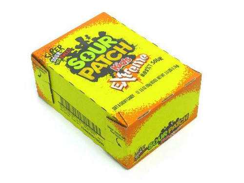 Super sour then sweet... Sour Patch Kids are soft and chewy candy in the shape of kids. The outside is sour, the inside is sweet. They come in assorted flavors which are cherry, lemon, lime and orange. Orders placed by midnight usually ship on the next bu #candy