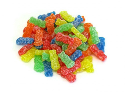 Sour Patch Kids are soft and chewy candy in the shape of kids. The outside is sour, the inside is sweet. They come in assorted flavors which are blue raspberry, cherry, lemon, lime and orange. Bulk candy counts are approximated. Orders placed by midnight #candy