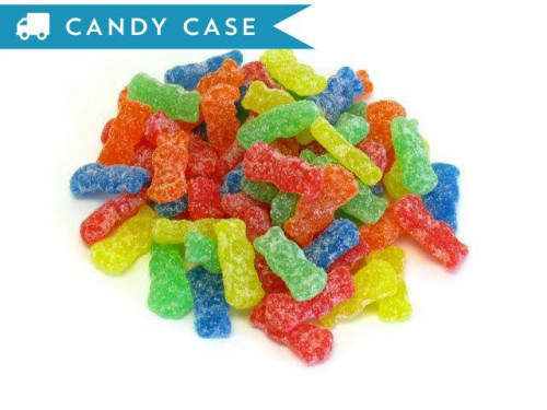 Sour Patch Kids are soft and chewy candy in the shape of kids. The outside is sour, the inside is sweet. They come in assorted flavors which are cherry, lemon, lime and orange. Theses kids are a little smaller than the wrapped version measuring about 1 1/ #candy