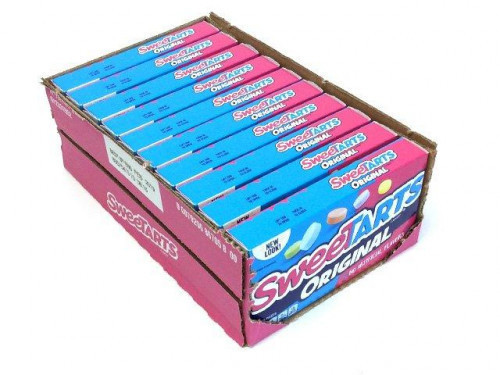 SweeTarts will tweak your taste buds with a tart and tangy, mouth-puckering taste. Bite 'em... you'll see. They're sweet, no they're tart. They can't make up their mind! Orders placed by midnight usually ship on the next business day. #candy