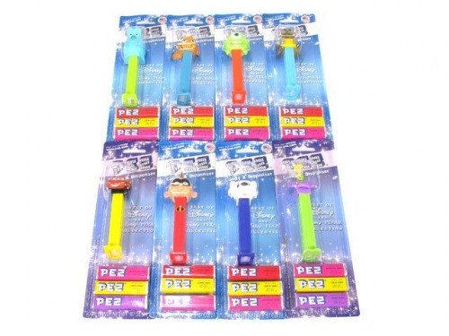 Pez dispenser in a blister pack with 3 refills. The dispenser you receive will be selected at random and may not be shown in the picture. Orders placed by midnight usually ship on the next business day. #candy