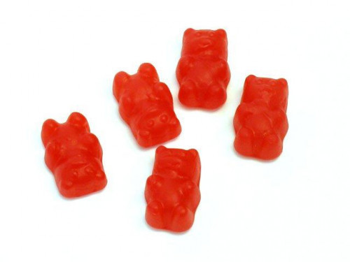 Cinnamon Bears are chewy hot cinnamon candies in the shape of a small bear that is roughly 1.25 inches tall. Bulk candy counts are approximated. Orders placed by midnight usually ship next business day. #candy