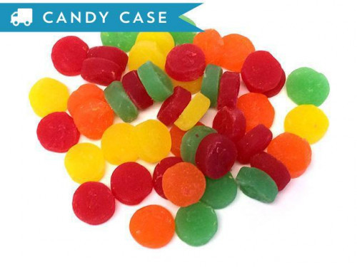 These assorted-flavored JuJu Candies are 1 inch in diameter and have a dollar symbol on them. The flavors include cherry, lemon, lime, and orange.Bulk candy counts are approximated. Orders placed by midnight usually ship on the next business day. #candy