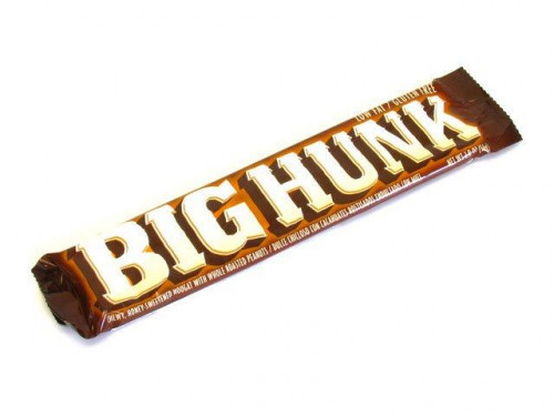 Big Hunk is a long lasting mouthful of chewy, honey-sweetened nougat filled with whole roasted peanuts. Orders placed by midnight usually ship on the next business day. #candy