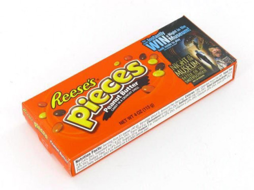 Reese's Pieces, peanut butter candy in a crunch shell. Can you say, "E.T. phone home?" Orders placed by midnight usually ship on the next business day. #candy