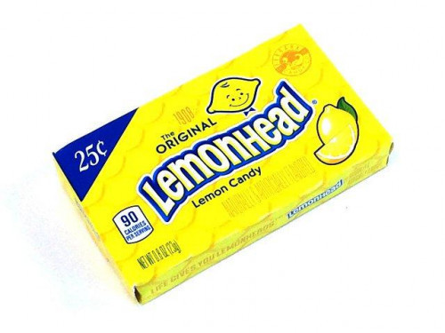 Lemonheads are small panned candies with an tart lemon flavor, one of the first sour candies made. Orders placed by midnight usually ship on the next business day. #candy