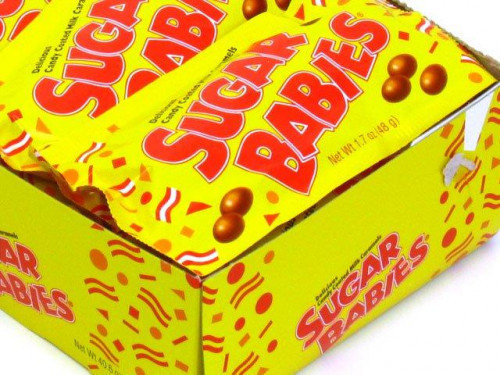 Sugar Babies are delicious candy coated milk caramels. Orders placed by midnight usually ship on the next business day. #candy