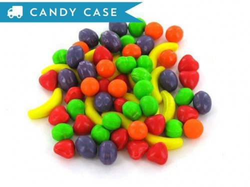 Runts are small candies in the shape of fruits and hearts. They come in 5 flavors which are banana, grape, green apple, orange and strawberry. Bulk counts are approximated. If you are looking for banana only, try Bananarama. Orders placed by midnight usua #candy