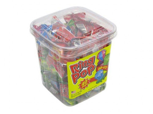 Make a fashion statement with these no-so-little "gems." They come in an assortment of flavors including Cherry, Watermelon, Blue Raspberry, Strawberry, Berry Blast, Twisted Blue Raspberry Watermelon. Please note: The flavors mix is determined by the man #candy