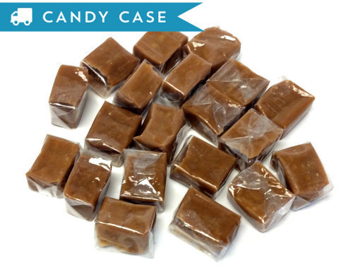 Individually wrapped cubes of caramel. Bulk candy counts are approximated. Orders placed by midnight usually ship next business day. #candy