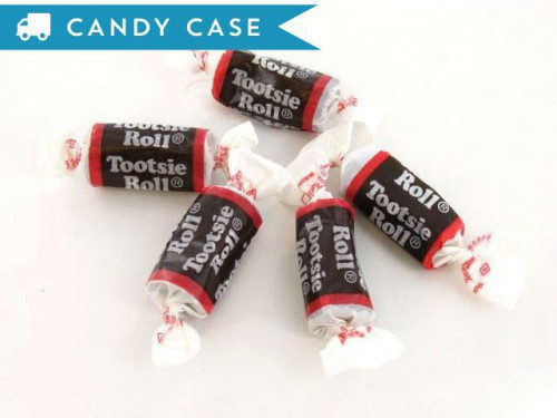 Tootsie Roll Midgees are bite-size versions of the original. A 30 lb bulk case contains about 2100 pieces. Orders placed by midnight usually ship on the next business day. #candy