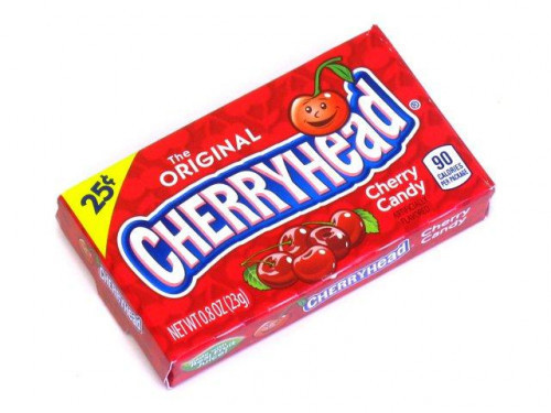 Cherryheads are small panned candies with an tart cherry flavor. They used to be called either Cherry Chan or Cherry Clan. Orders placed by midnight usually ship on the next business day. #candy