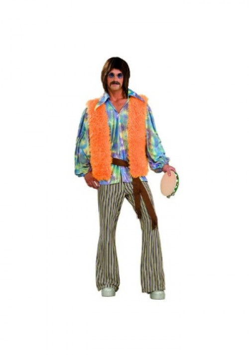 Sing a long to all the love-filled songs of the swingin' 60s while you wear this 60s Singer Costume. This is a great retro style costume for men. #singer