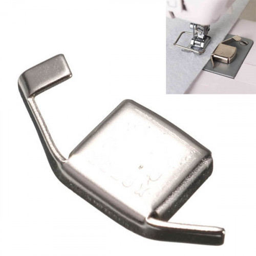 Silver Sewing Machine Magnetic Gauge Fitting It has a very strong magnet and does not move easily. A great helper in sewing a straight line or circle line track. Suitable for Singer, Baby Lock, Brother, Janome or etc. Specification: Material: metal Color: #singer