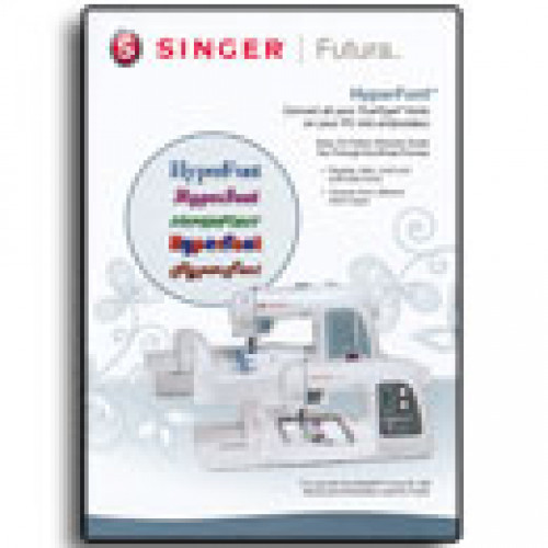Experience the NEW Singer Futura XL-400 & XL-550 HyperFont Software #singer
