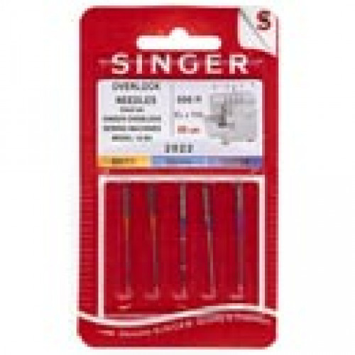 Singer Serger Regular Point Needles - Size 11, 14 & 16, 5pk #singer