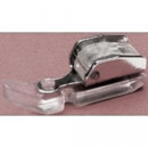 Singer zipper foot for inserting zippers, snap tape, piping, decorative cording and more with Singer sewing machines. Part number 507836. #singer