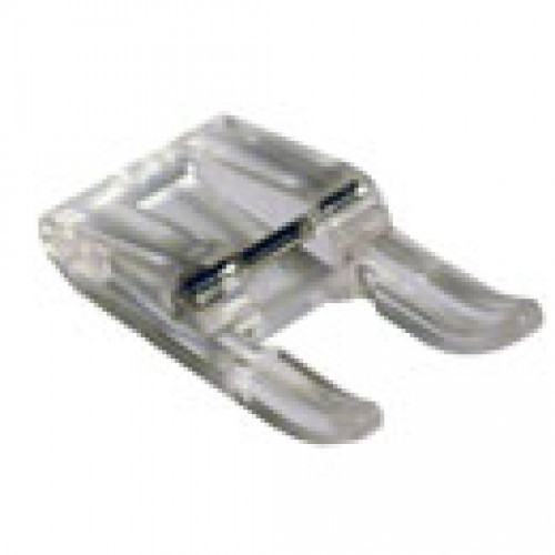 Plastic open toe foot for sewing machines is ideal for projects requiring visibility and stability. Part number 386023050-P. #singer