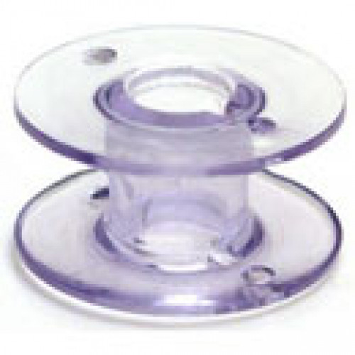 Pack of 20 transparent clear bobbins for Baby Lock, Husqvarna Viking and Brother sewing machines. #singer
