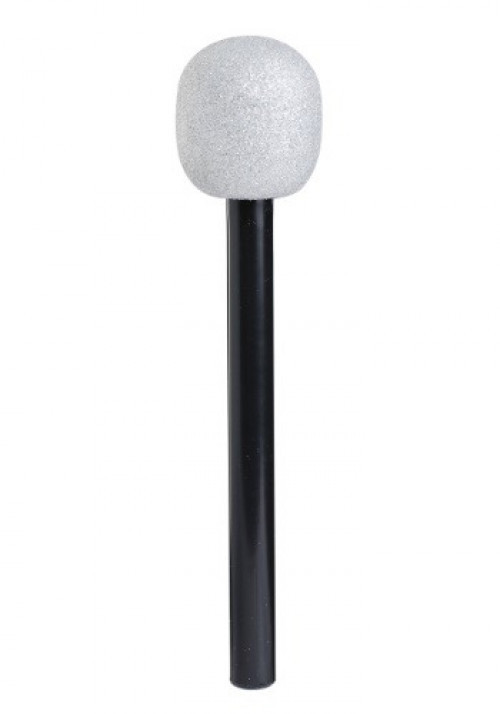 You've got a rocking costume this Halloween, now accessorize it with this dazzling toy microphone so you can sing all of your hits! #singer