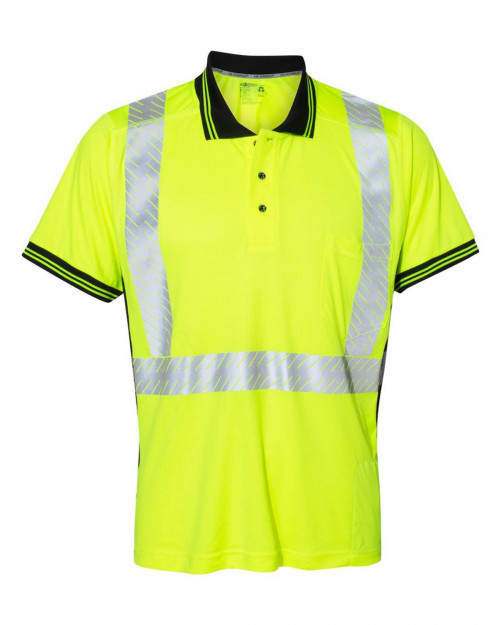 Ml Kishigo 9220 Men's High Performance Polo - Lime - M #ml