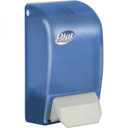 Foam soap dispenser features a translucent design that helps you easily monitor the current soap level to prevent unexpected depletion. ABS plastic construction resists the rigors of daily use for long-lasting performance. Included screw-mount hardware an #ml